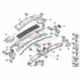 Genuine BMW Leaf grill,right (64319267638)