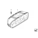 Genuine BMW INSTRUMENTS COMBINATION UNCODED (62109283801)