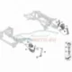 Original BMW Halter Höhenstandssensor vorne (37142284257)