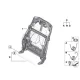 Original BMW Lehnenrahmen Basissitz (52109144893)