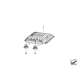 Genuine BMW Basic control unit DME (12148612998)