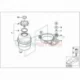 Genuine BMW Hex nut (07129904796)