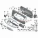 Genuine Mini Torx bolt for plastic material (07147273165)