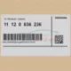 Genuine BMW Set fixing element, interior (11120036236)