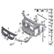 Genuine BMW FRONT PANEL (51642990176)