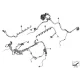 Genuine BMW Engine wiring harness, engine module (12518508652)