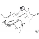 Genuine BMW Engine wiring harness, engine module (12518508652)