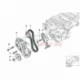 Genuine BMW Hex nut (11417506378)