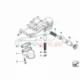 Genuine BMW Screw plug (11417509953)