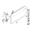 Genuine BMW Door front left (41007207445)