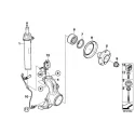 Original BMW Federbein vorn links (31316780197)