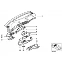Genuine BMW Instruments combination covering (51458186936)