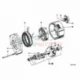 Genuine BMW Compression spring (12311268412)
