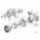 Genuine BMW Pulley (12311726376)