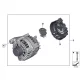 Genuine BMW EXCH generator (12317823347)