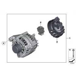 Genuine BMW EXCH generator (12317823347)