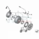 Genuine BMW Hexagon screw with torx socket (12317707433)