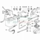Genuine BMW Battery cable (plus pole) (12421714261)