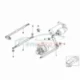Genuine BMW Battery cable, negative (12427507661)