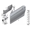Genuine BMW Door front left (41517298043)