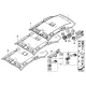 Genuine BMW Headlining (51449136295)