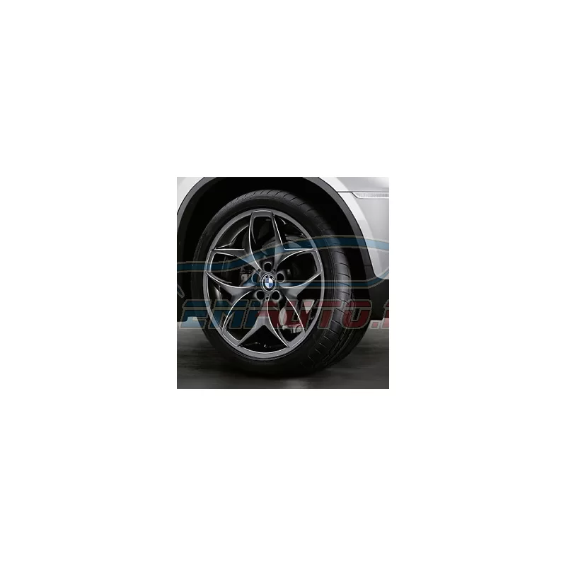 Genuine BMW Wheel/tyre set, summer, black (36110429646)