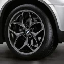 Genuine BMW Wheel/tyre set, summer, black (36110429646)