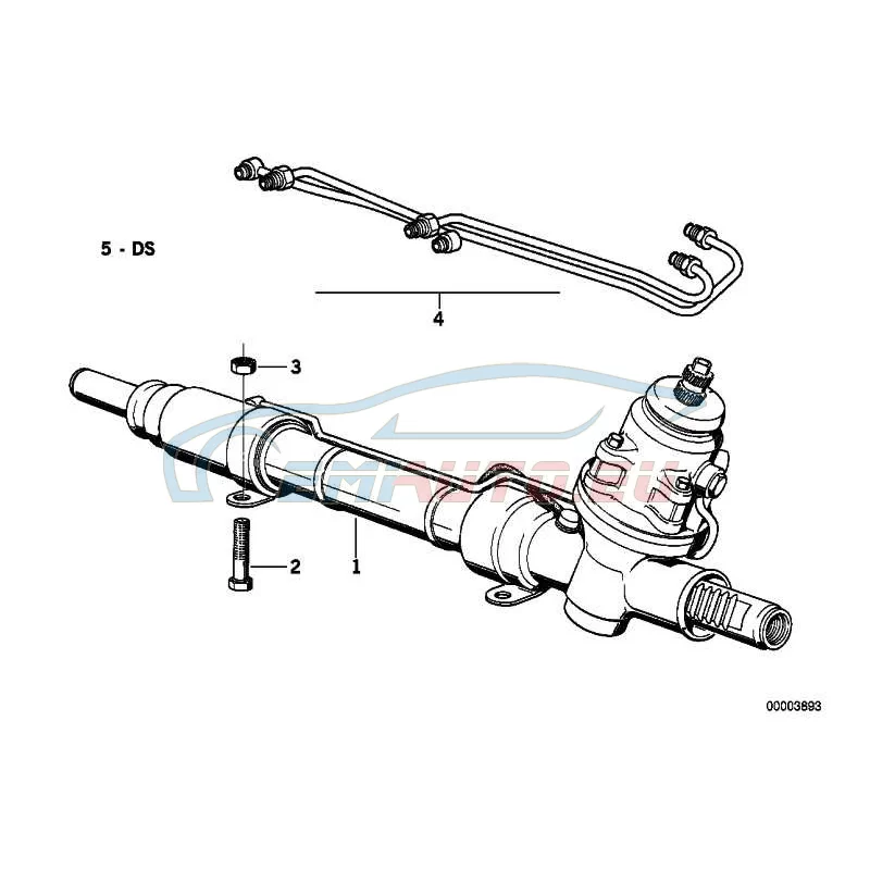 Genuine BMW Pipe (32131096109)