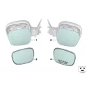 Genuine BMW Mirror glas, wide-angle, left (51162991663)
