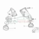 Genuine BMW Engine support, left (22116765965)