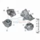 Genuine BMW Engine mount, right (22116854252)
