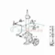 Original BMW Federbein vorn rechts (31316786028)