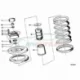 Genuine BMW Upper spring plate (31331117664)