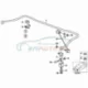 Genuine BMW Stabilizer, front (31352227241)