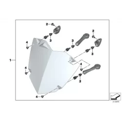 Genuine BMW Set, headlight guard (77518529214)