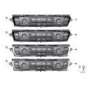 Genuine BMW Control unit, automatic air cond., Basis (64119287345)