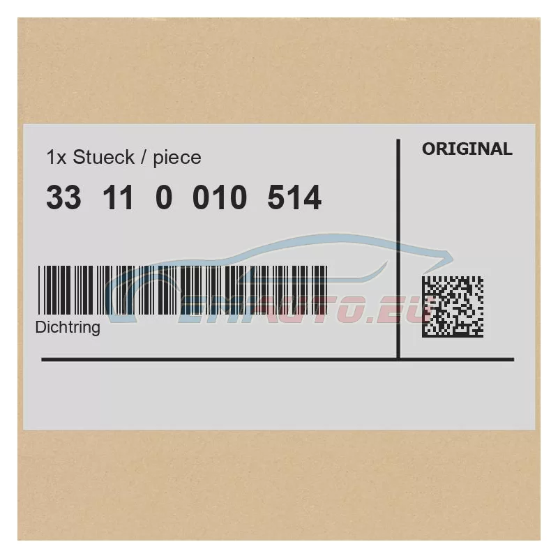 Original BMW Dichtring (33110010514)