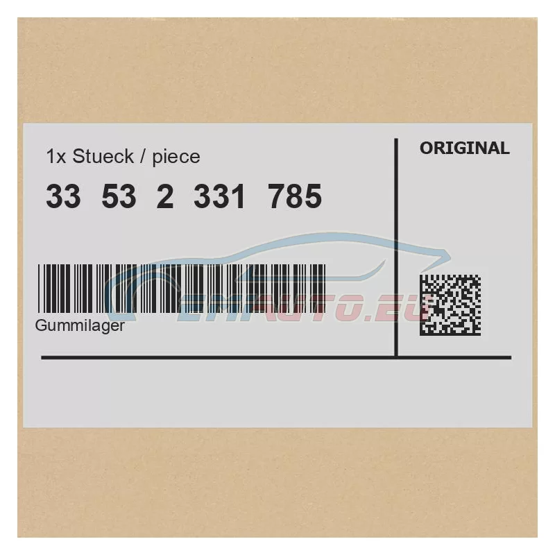 Original BMW Gummilager (33532331785)