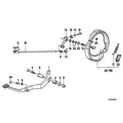Original BMW Zugstange (35211450743)