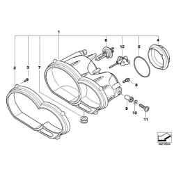 Genuine BMW Headlight (63128527538)