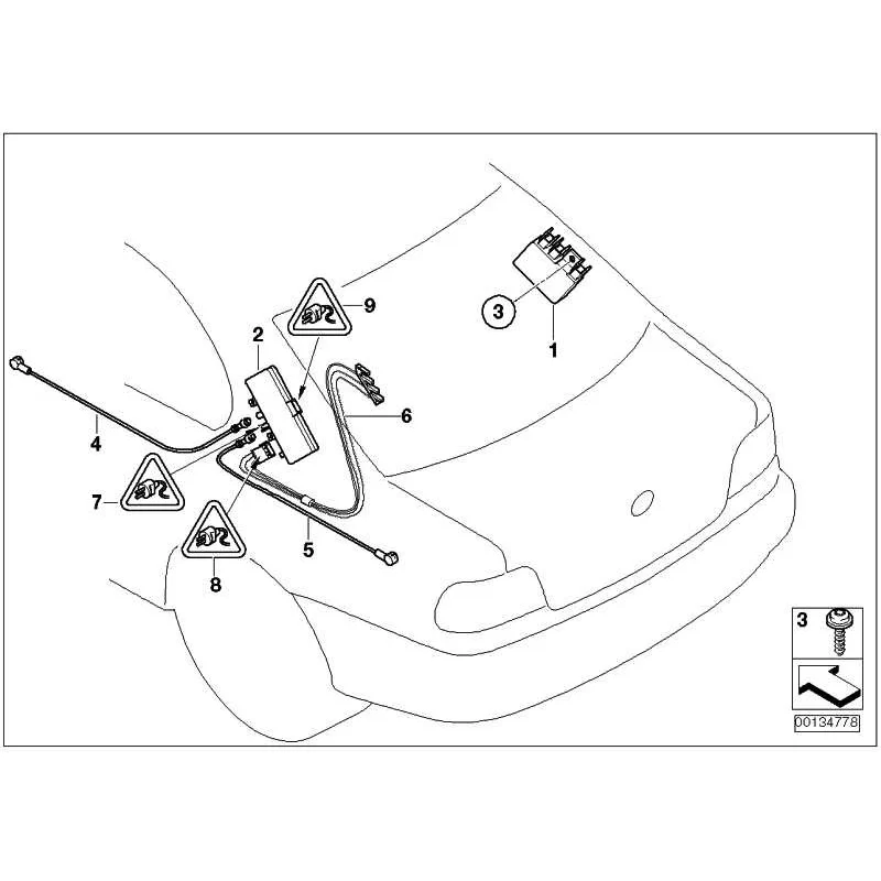 Genuine BMW Amplifier (65248368204)