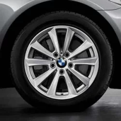 Original BMW Scheibenrad Leichtmetall reflex-silber (36116780720)