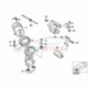 Genuine BMW Bracket for DSC sensor (34521164463)