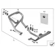 Genuine BMW Install.instruct., engine protection bar (77018533694)