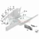 Genuine BMW Side panel bracket, front right 1 (41002992910)