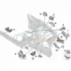 Genuine BMW Bracket, AGD, left (41007284100)