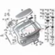 Genuine BMW LEFT TRUNK LID HINGE (41007298069)