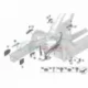 Genuine BMW Bracket, side panel, top right (41007408666)