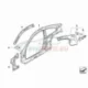 Genuine BMW LEFT INTERIOR COLUMN A (41217136759)