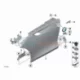 Genuine BMW Bracket, side panel column A left (41217225147)